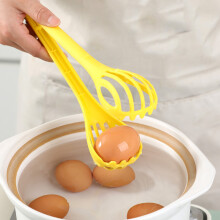 (Yellow) 3-in-1 Food Clip & Egg Whisk - Food Safe