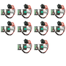 10X 6V 12V 24V 28V 3A 80W Motor Speed Controller (PWM) Interruptor ReversíVel AjustáVel de Velocidade 1203BB Motor Driver Reversing