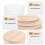 White Glass Candle Container Simple Design 2 Pcs 2