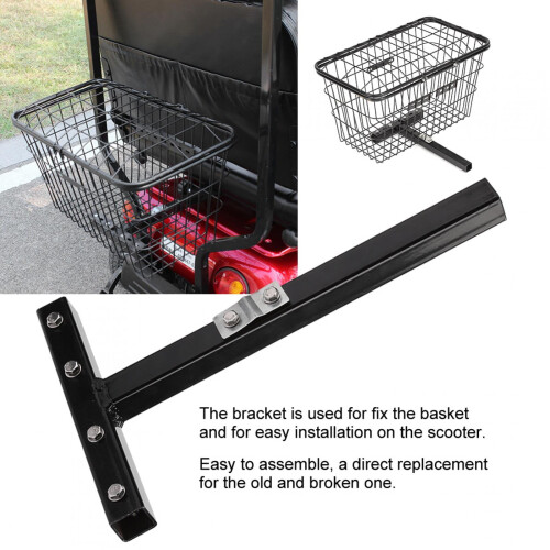 Mobility Scooter Accessory,Mobility Scooter Rear Basket Mounting Bracket Modification Accessory Replacement 1