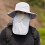 (Light Grey) UV Sun Hat Quick Dry Mask Bucket Hat 4