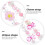 unbranded 2 Pcs Wrist Strap Cell Phone Holder Case with Mobile Straps Keychain 8