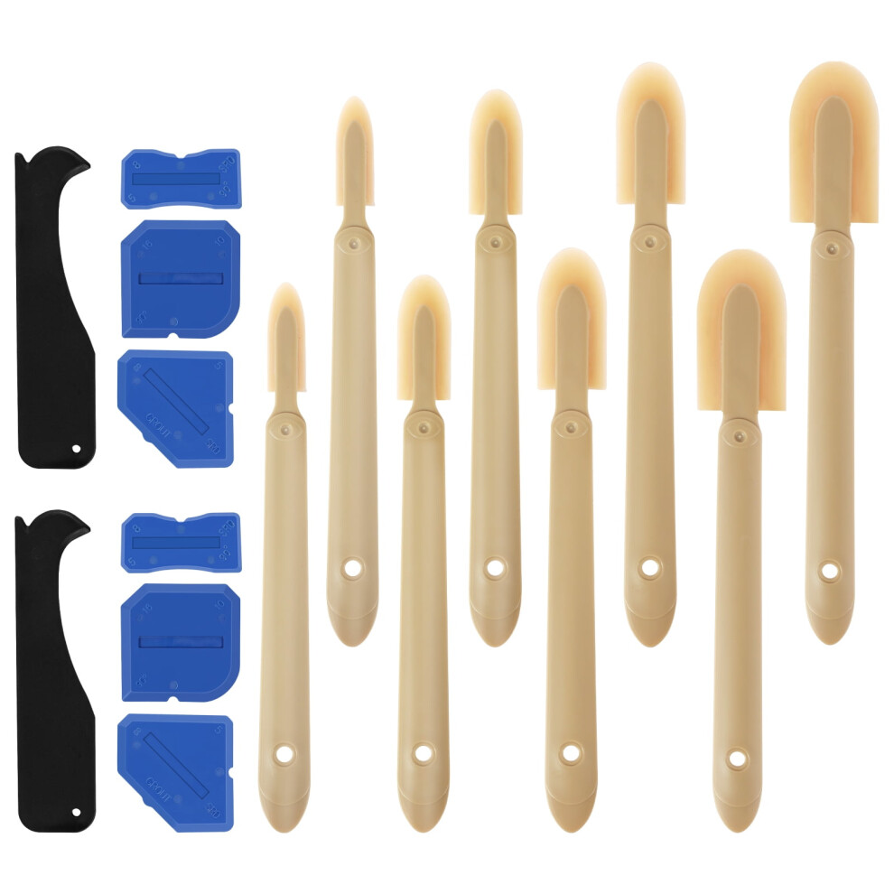 Reusable Silicone Caulk Finishing Tool Â Multifunction Spatula For Caulking, Grout & Sealer, Compatible With Kitchen & Bathroom 9152228709515