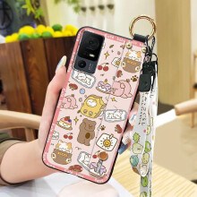Wasserdichte, stoßfeste Handyhülle mit Cartoon-Motiv, kompatibel mit TCL40XL/40T/T608D/Lively Jitterbug Smart4 – Weiche Silikonhülle mit