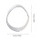 Stainless Steel Cookie Cutter A Egg, Biscuit Moulds, 3