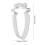 Stainless Steel Cookie Cutter E Carrot, Biscuit Moulds, 3