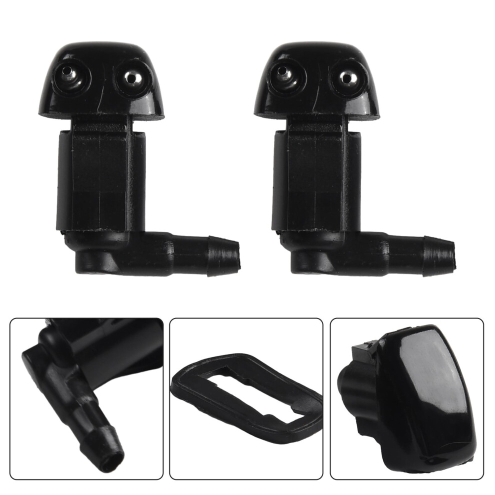 Front Windscreen Wiper Washer Nozzles Jet Fit For Mazda 3 5 6 Gg1 Bn8v-67-510 9193271208587