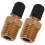 Car Air Inflator Adapter 1/4 NPT Brass 2 pcs 8