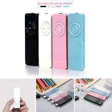 2X Portable USB Sport U Disk Mp3 Lecteur de Musique Compatible Avec Carte 32GB TF (Blanc)