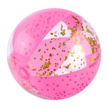 PVC Inflatable Beach Balls, Glitter Floating Water Toys, Transparent Sports Balls, Applicable Pool Parties, Ideal Summer Fun Games