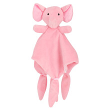 (Elephant) Soft Plush Security Blanket for Toddlers