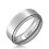 Men's Black Titanium Wedding Band Ring 1