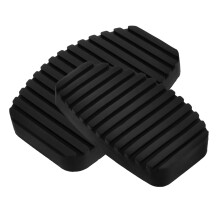 1 Set Pedal Pads Rubber Wear Resistance for Improved Driving Experience