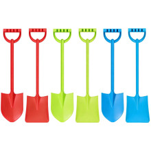 Winter Snow Shovel Plastic 2 Pack 15 Inch Ergonomic Handle