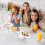 3-lags dessertdisplaystander Bryllupscupcake-stander Eftermiddagste dessertholder Type 2 7