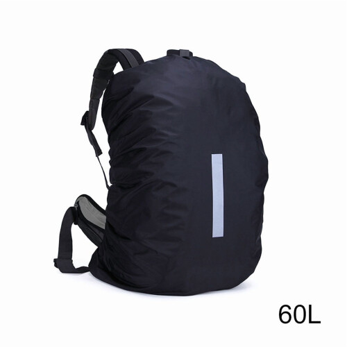 Reflective Waterproof Backpack Rain Cover for Night Cycling