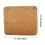 Heated Seat Cushion USB Rechargeable Soft Plush 3