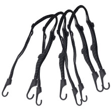 4 Pcs Truck Ratchet Straps Tarp Bungee Cords with Balls Motorcycle Elastic Rope