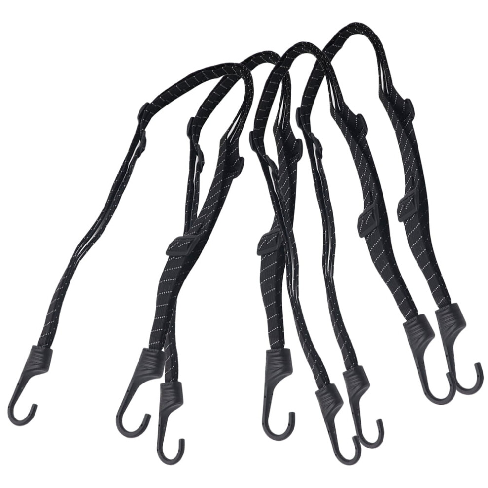 4 Pcs Truck Ratchet Straps Tarp Bungee Cords With Balls Motorcycle Elastic Rope 9464372718269