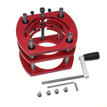 65mm Diameter Motor Router Lift, Woodworking Inverted Lifting Base for Electric Wood Mill Trimming Operations