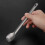 Stainless Steel Spoon Camping Spoon Outdoor Tableware Long-handled Spoon 8