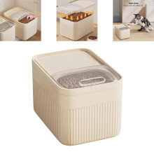 Contenitore ermetico per alimenti per animali domestici, capacità 9 libbre (circa 4 kg).
