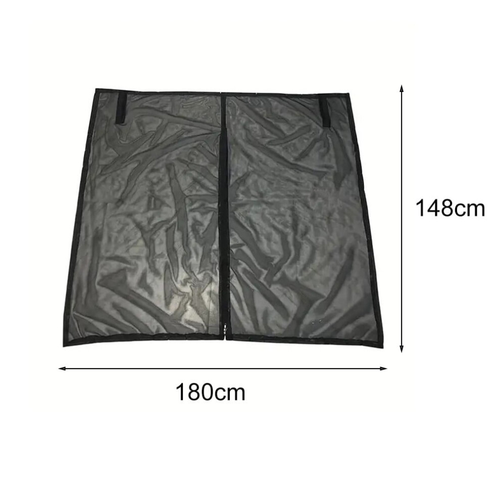 Car Tailgate Magnetic Curtains Car Sunshade Screen Net Trunk Ventilation Mesh 9464372718191