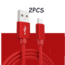 Cabo Micro USB trançado em nylon (2 unidades), carregamento super rápido, compatível com Samsung Galaxy S20/S10/S9/S8+/S10e/Note20/10/9/8,