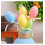 Patterned Foam Easter Eggs with Stems, Simulation Eggs for Holiday Card Scenes and DIY Decoration Layouts 2