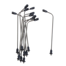 10 Set Model Street Lights HO Scale Model Train Street Architecture Table Decoration Accessories - 1:200
