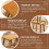 Short Wood Stool Indoor Use Bamboo 1Pcs Light Brown 5