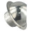 Stainless Steel Vent Grille Round Brushed External Extraction Wall Vent 5