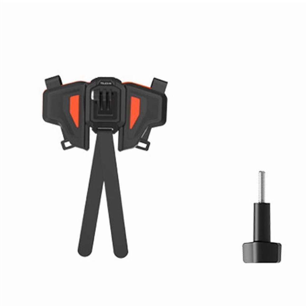 Adjustable Chin Strap Helmet Mount For Action Cams & Smartphones Â Foldable Dual-Wing, Compatible With Gopro, Dji, Insta360 9327961851757
