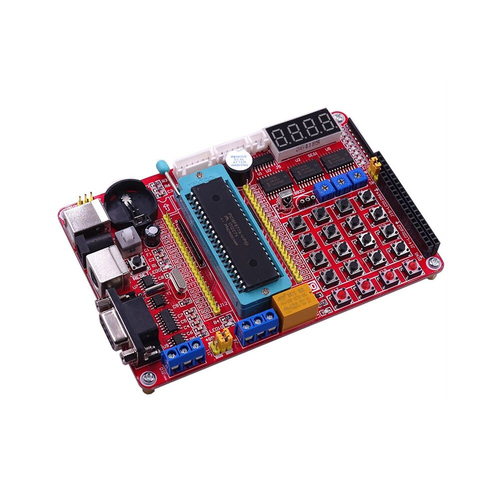 Mcu Development System Development Board +For Microchip Pic16f877a + Usb Cable 6034087644257