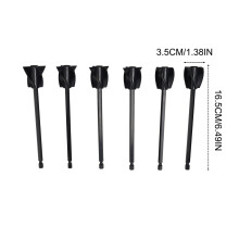 Power Tools Drill Whisk 16.5*3.5cm 6PCS Epoxy Mixer Four-leaf Spiral Mixer Attachment Resin Reusable High Quality