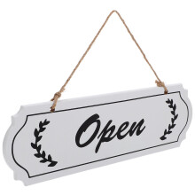 NICEXMAS 1Set Open Closed Sign Business Decorative 29.50X21.50X0.70In