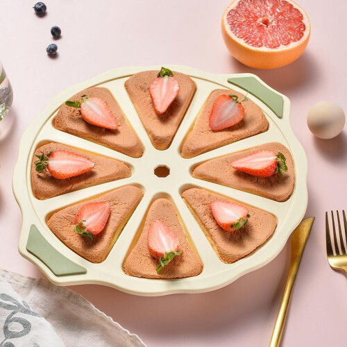 Silicone Mini Muffin Pans for Baking 8/7/12 Cup Nonstick Mini Cupcake,C 1
