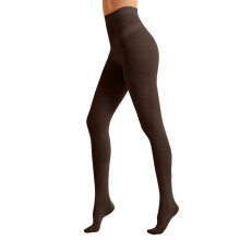 Velvet Opaque Winter Tights Pantyhose with Reinforced Toe and Soft Comfortable Waistband for All Day Wear