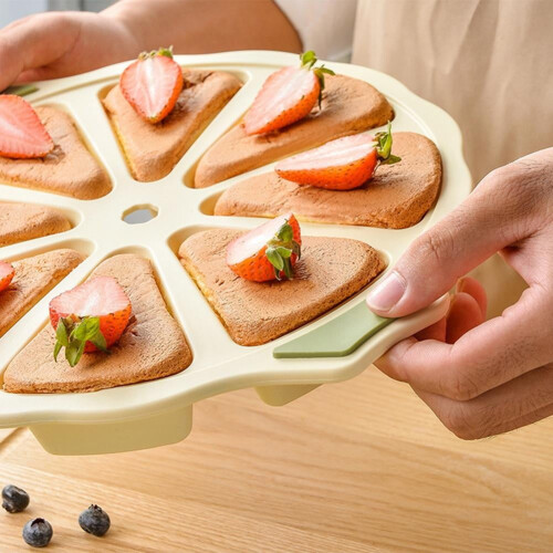 Silicone Mini Muffin Pans for Baking 8/7/12 Cup Nonstick Mini Cupcake,C 2