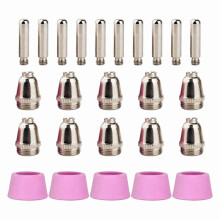 For ELECTRIC 58605 20A Plasma Cutter Parts 59184 Electrodes 59183 Tips Nozzles (25-Pk Kits)