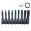 Complete Set Of 9 Optional Sizes Hex Socket Wrench Screwdriver 1/2 Drive 6