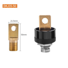 Socket Connector Fast Connector For DKJ35-50 DKJ10-25 DKJ50-70 1pcs Black Fast Single Plate Welding Machine Front