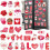 Heart Gnome Fridge Magnets 30 pcs 1