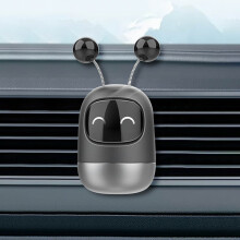 ,Holiday Decorations,Car Perfume Freshener Freshener Vent Clip Auto Perfume Diffuser Cute Robot Car Diffuser Solid Aromatherapy on Ornament Decor