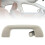 Auto Interior Roof Pull Handle Replace Parts Easy Installation Grab Rail Ceiling Armrest Rear Left 6