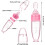 Silicone Baby Spoons with Standing Base 2 Pieces Pink 2