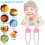 Silicone Baby Spoons with Standing Base 2 Pieces Pink 3