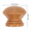 20 Pcs Solid Wood Drawer Handle Ergonomic Cabinet Knobs Comfortable Grip 2
