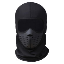 Skimaske für Damen und Herren - Winddichte Fleece-Gesichts- und Nackenmaske, atmungsaktiv - Ideal für Outdoor-Aktivitäten (15,7 x 9,8 Zoll)