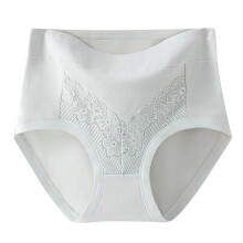High Waist Cotton Underwear for Women Full Coverage Panties Floral Print Briefs